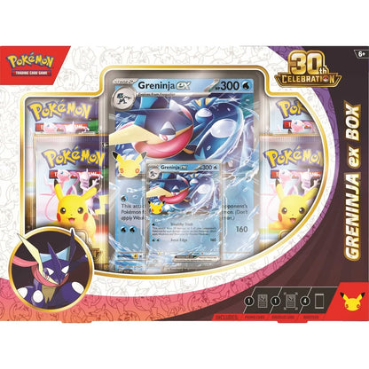 Pokémon 30th Celebration Greninja ex Box