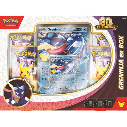 Pokémon 30th Celebration Greninja ex Box