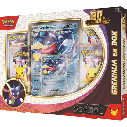 Pokémon 30th Celebration Greninja ex Box