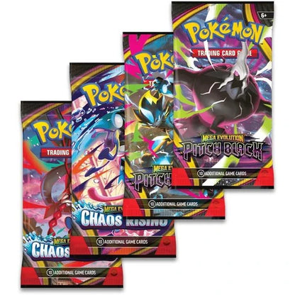 Pokémon Mega Forces Tin – 4 Booster Packs
