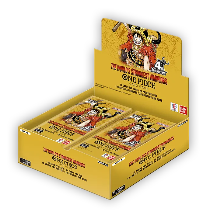 One Piece OP-17: The World’s Strongest Warriors Booster Box