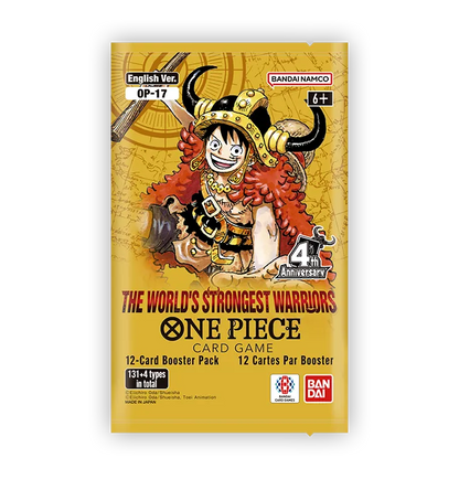 One Piece OP-17: The World’s Strongest Warriors Booster Box