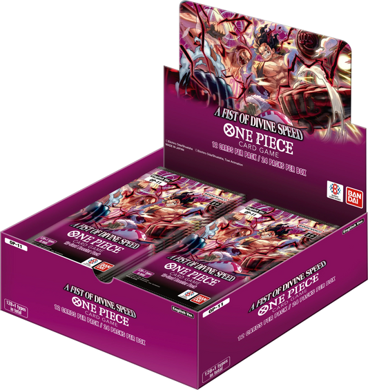 One Piece OP-11: A Fist of Divine Speed Booster Box