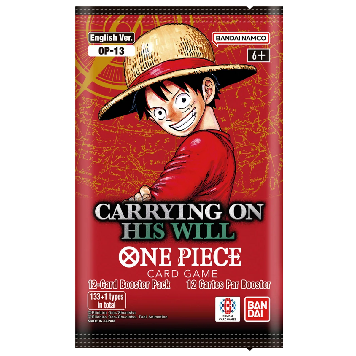 One Piece OP-13: Carrying on His Will Booster Box