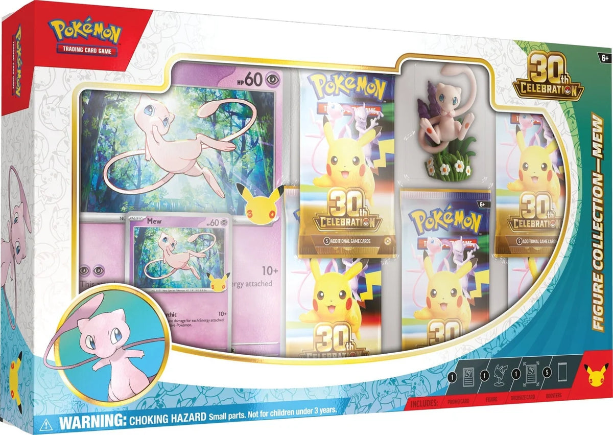 Pokémon 30th Celebration Mew Figure Collection