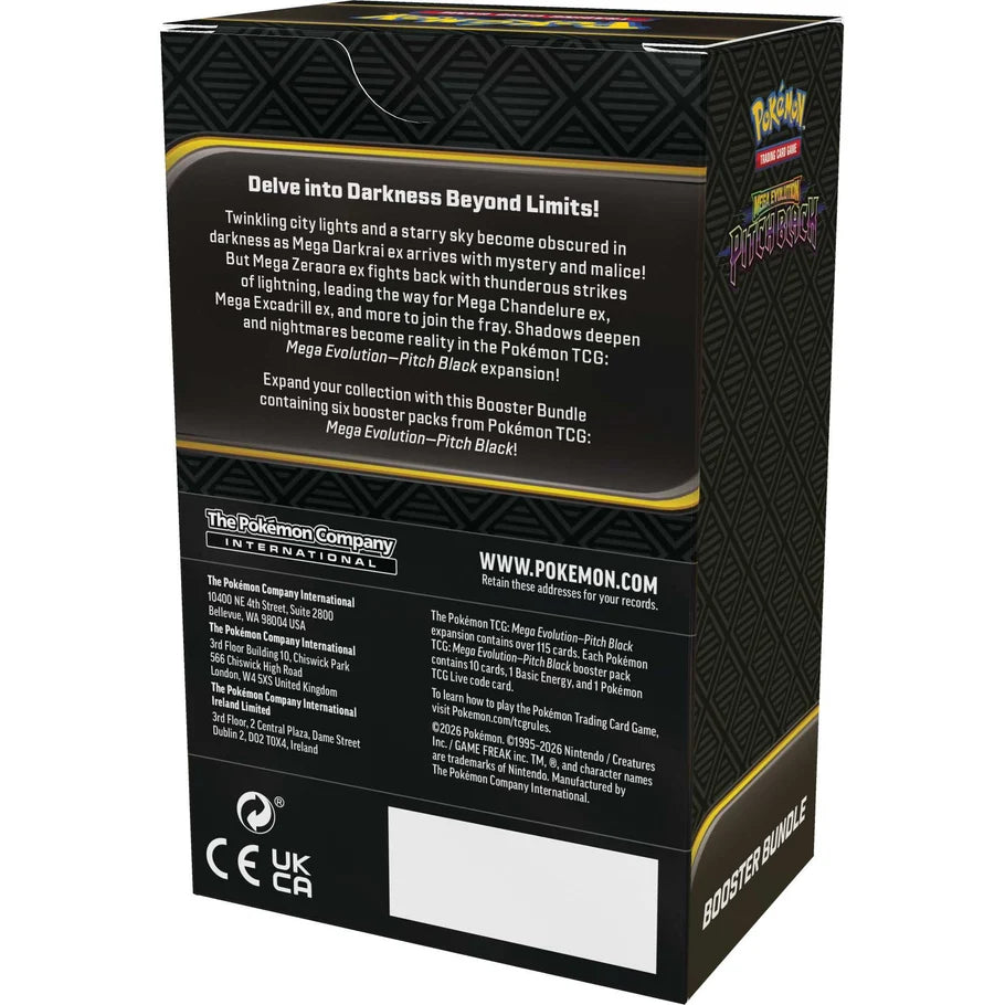 Pokémon Pitch Black Booster Bundle